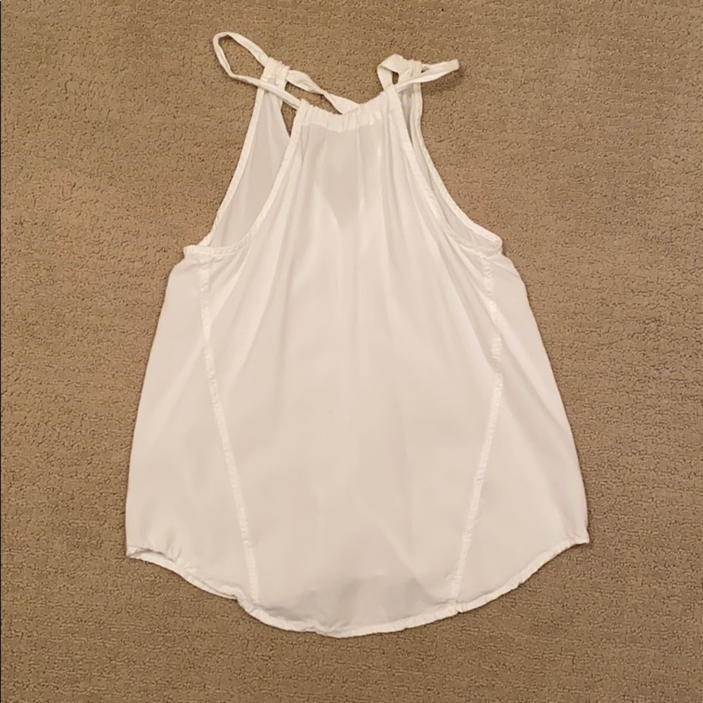 Bella Dahl New White Sleeveless Shirt S